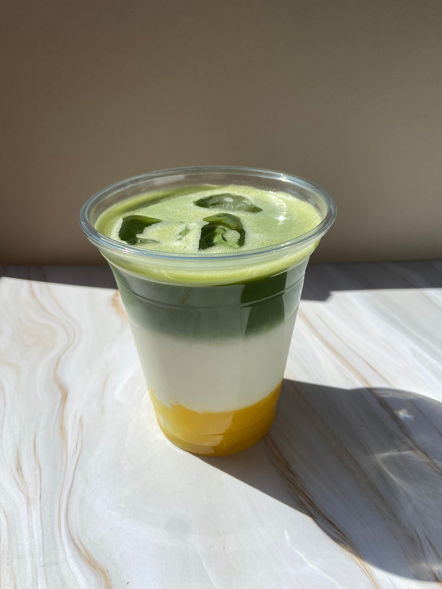 Matcha latte glacé May Latte